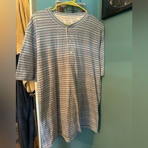 Brand new Billy Reid short sleeve henley.